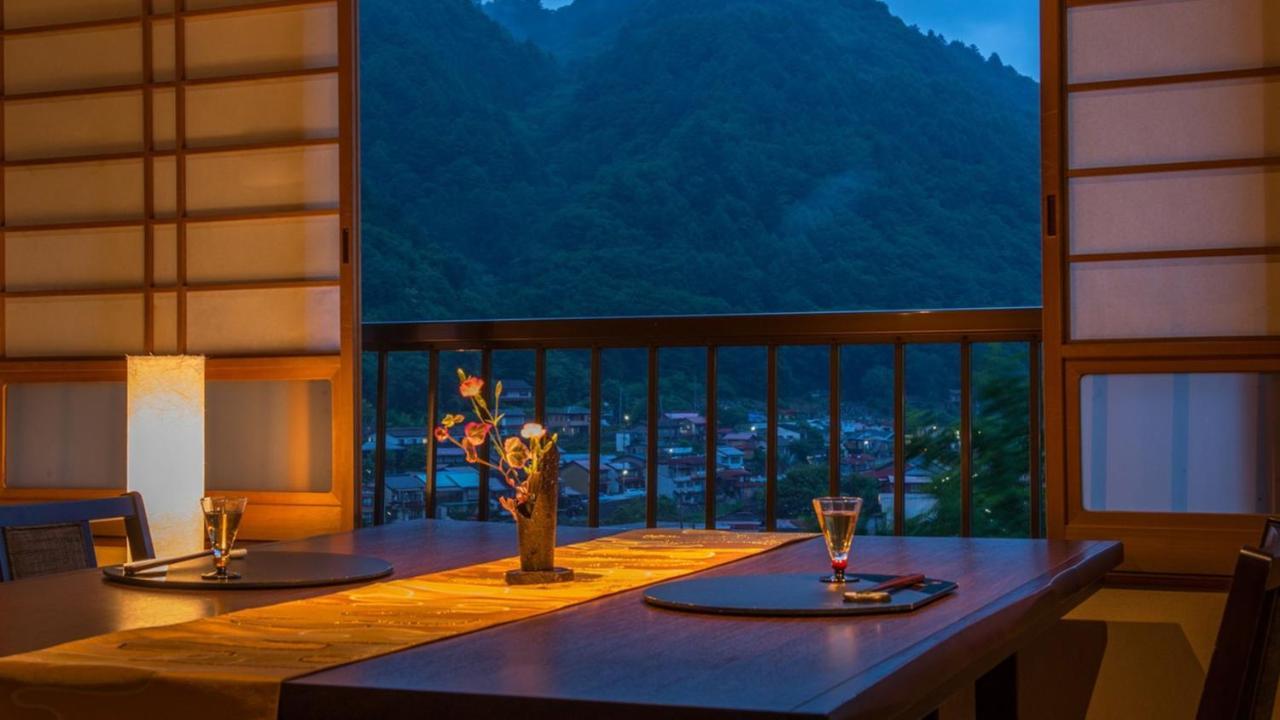 Yamamizuki Urara Tsutaya Hotel Kiszo Kültér fotó