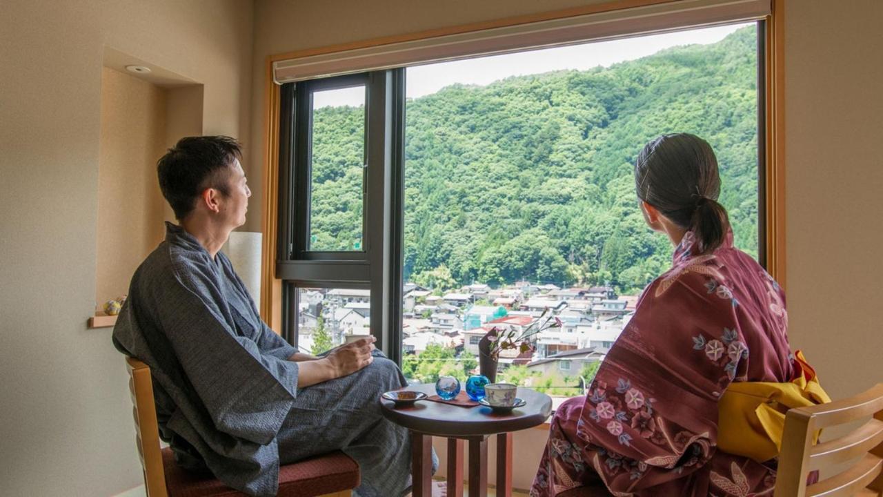 Yamamizuki Urara Tsutaya Hotel Kiszo Kültér fotó