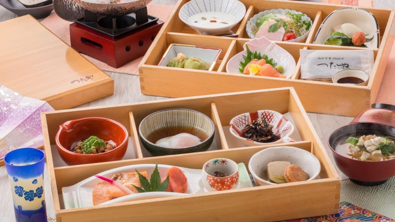 Yamamizuki Urara Tsutaya Hotel Kiszo Kültér fotó
