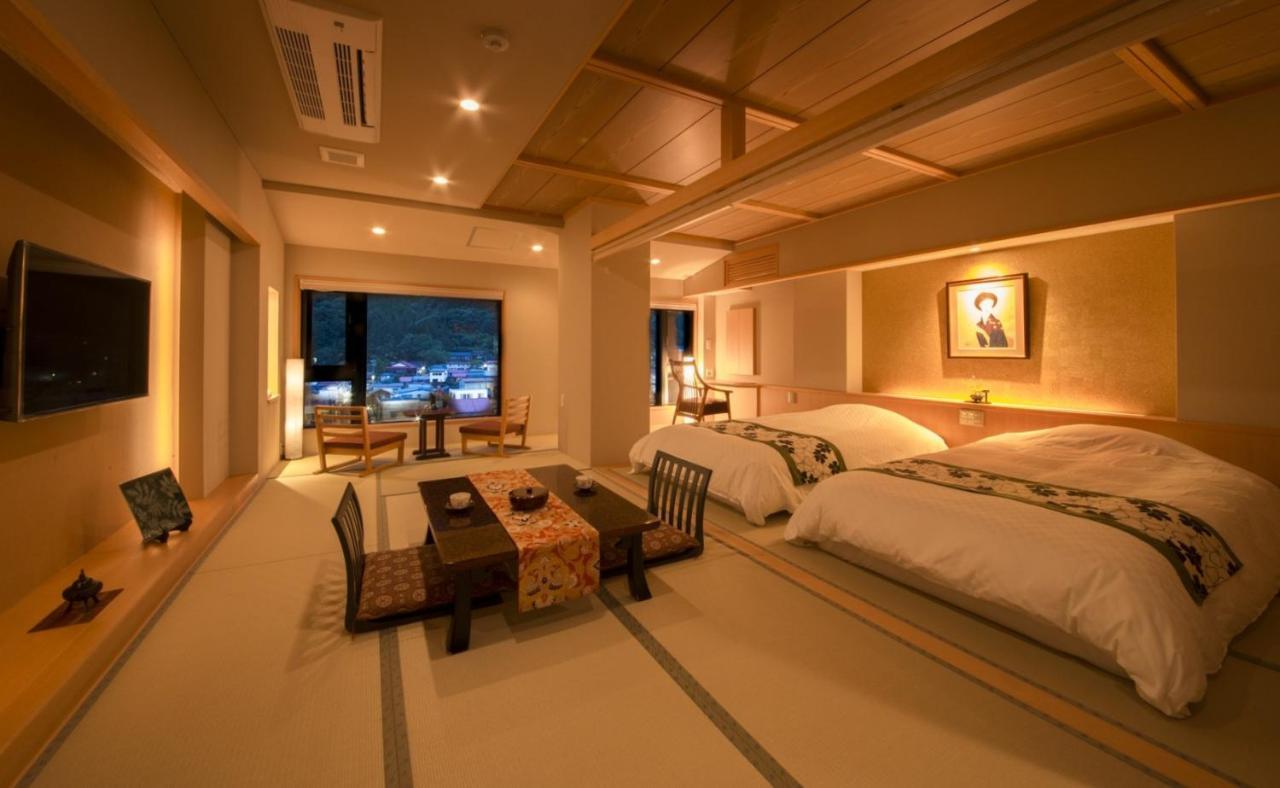 Yamamizuki Urara Tsutaya Hotel Kiszo Kültér fotó